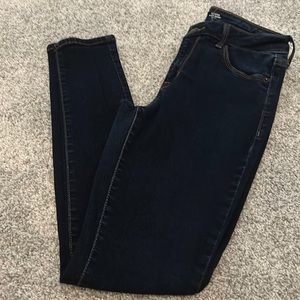 Dark wash jeans